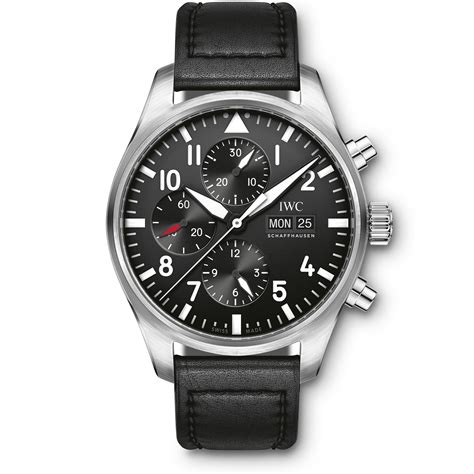 iwc pilots double chronograph|iwc schaffhausen pilot old.